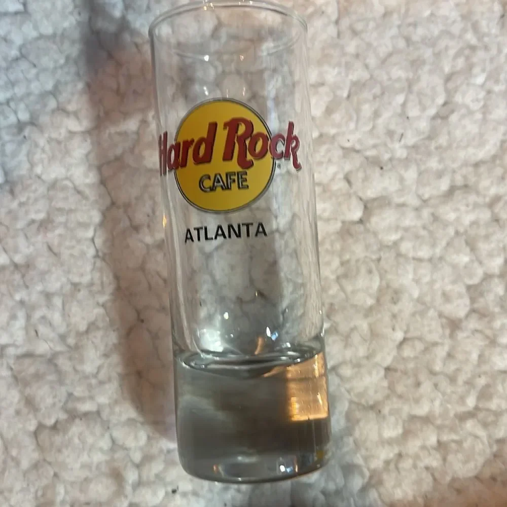 Hard rock Café Atlanta shot glass